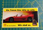 Sticker Shell Ferrari F50 (Duitse sticker), Verzamelen, Stickers, Ophalen of Verzenden