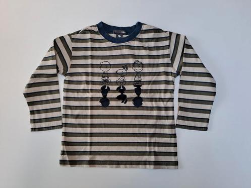 Mt 98 Gestreepte T-shirt lange mouwen Snoopy, Kinderen en Baby's, Kinderkleding | Maat 98, Gebruikt, Jongen, Shirt of Longsleeve