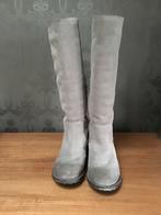 Bottes beiges en laine 38, Enlèvement ou Envoi, Beige, Comme neuf, Bottes hautes