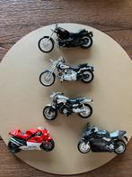 Motorfiets miniaturen set van 5, Ophalen of Verzenden