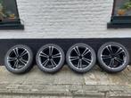 4 Jantes etat neuf Mercedes + pneus hiver en 18, Auto-onderdelen, Ophalen, 18 inch, Gebruikt, Winterbanden