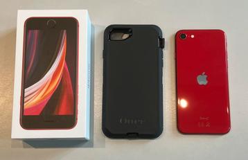 iPhone SE 128GB rood als nieuw 