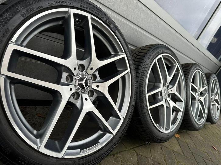 originele 19 inch Mercedes AMG GLA GLB velgen winterbanden, Auto-onderdelen, Banden en Velgen, Banden en Velgen, Winterbanden