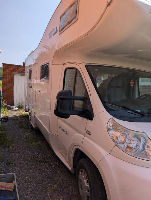 Camping car, Caravans en Kamperen, Mobilhomes, Particulier, meer dan 6, Fiat, Diesel, 7 tot 8 meter, Ophalen