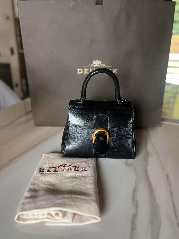 Delvaux brillant pm boxcalf, Handtassen en Accessoires, Tassen | Damestassen, Zo goed als nieuw, Ophalen