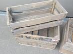 Lot van 4 houten kisten, Huis en Inrichting, Woonaccessoires | Kisten, Ophalen
