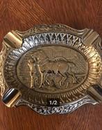 Vintage koperen asbak, Antiek en Kunst, Ophalen of Verzenden, Koper