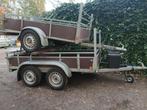 Aanhangwagen occasie dubbelas en enkelas ongeremd., Auto diversen, Aanhangers en Bagagewagens, Ophalen, Zo goed als nieuw