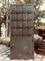 Vintage industriële metalen ladekast, Huis en Inrichting, Kasten | Ladekasten, Ophalen
