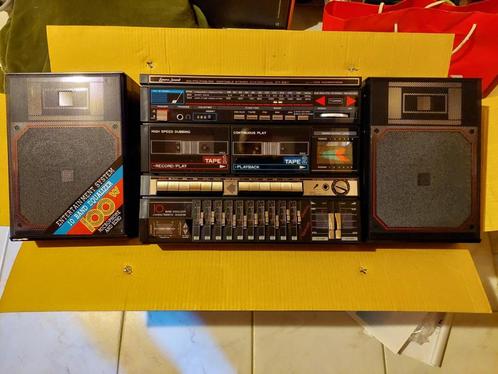 Nieuw Vintage radio boombox, Audio, Tv en Foto, Radio's, Nieuw, Radio, Ophalen