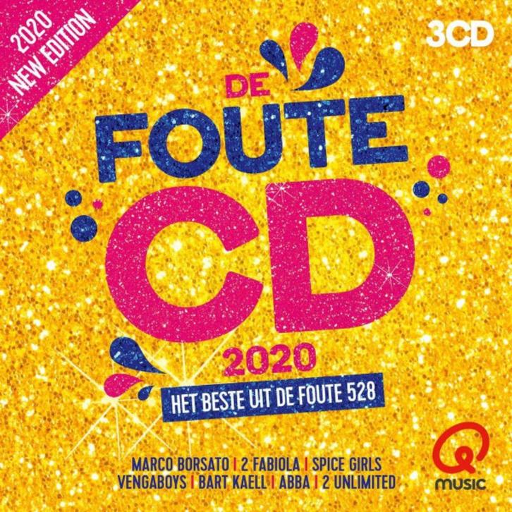 1397 - Qmusic - DE FOUTE CD 2020 - 3CD/BOX - NIEUW, Cd's en Dvd's, Cd's | Verzamelalbums, Nieuw in verpakking, Pop, Verzenden