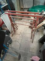 2 Ijzeren bokken / schragen, Doe-het-zelf en Bouw, Ophalen, Zo goed als nieuw