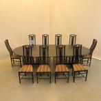 Tafel en stoelen ontwerper Umberto Asnago voor Giorgetti, Antiek en Kunst, Ophalen