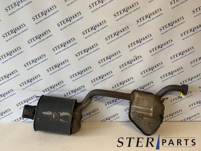 Uitlaat Einddemper van een Mercedes SLK, Auto-onderdelen, Uitlaatsystemen, Mercedes-Benz, Gebruikt, 3 maanden garantie, Ophalen of Verzenden