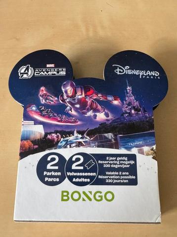 Bongo Disneyland, Tickets & Billets, Deux personnes, Bon cadeau, Forfait, Parc d'attractions