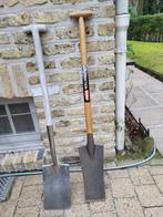 2x inox zandschuppen, Tuin en Terras, Hand-tuingereedschap, Ophalen, Gebruikt