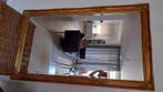 Grote, decoratieve, spiegel met geslepen spiegelrand, Huis en Inrichting, Ophalen, Gebruikt, Rechthoekig