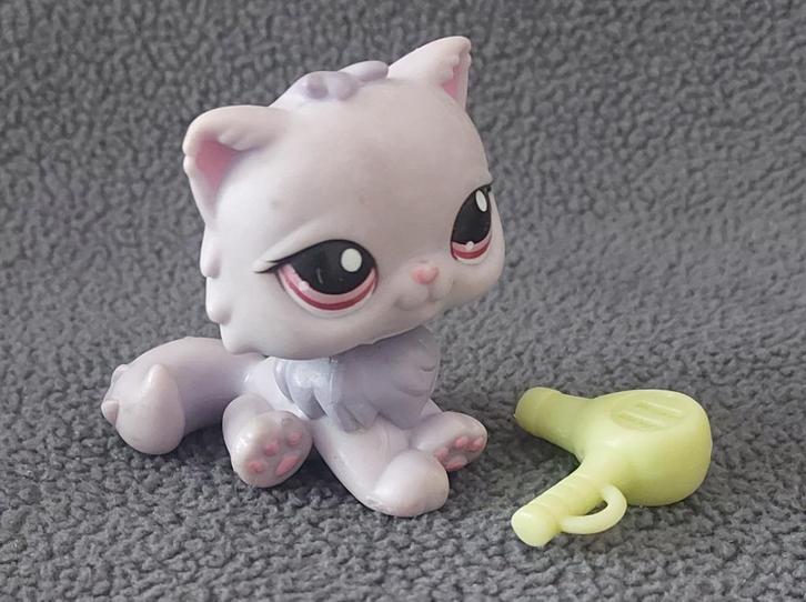 Littlest Pet Shop, Perzische kat (#1041), Kinderen en Baby's, Speelgoed | Actiefiguren, Gebruikt, Ophalen