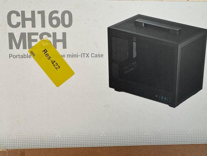 DeepCool CH160 MESH - nieuw - inclusief 430w PSU en fan, Computers en Software, Computerbehuizingen, Nieuw, Ophalen