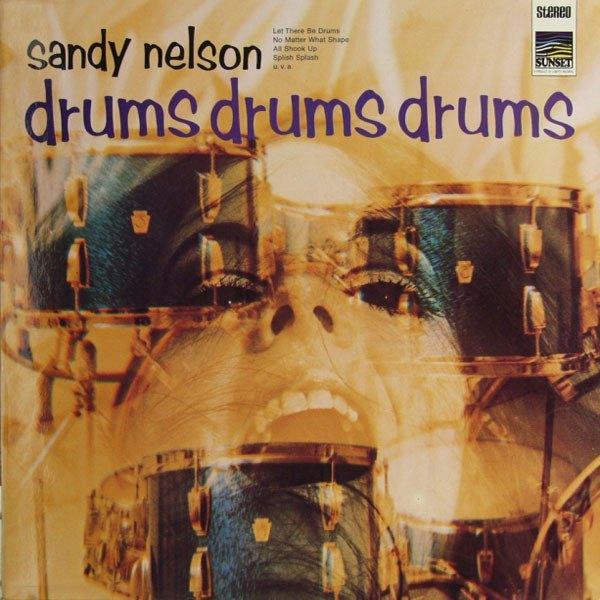 Sandy Nelson – Drums, Drums, Drums !, CD & DVD, Vinyles Singles, Utilisé, Autres types, Autres genres, Autres formats, Enlèvement ou Envoi