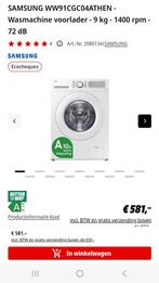 Samsung wasmachine 9kg met garantie, Ophalen, Zo goed als nieuw