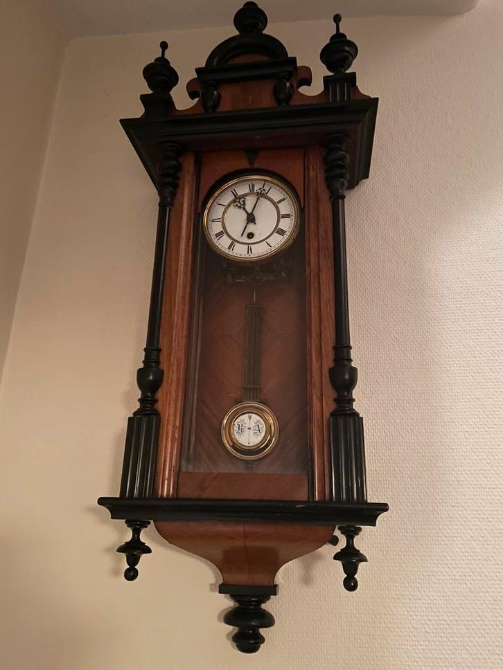 Mooie regulateur, klok in werkende staat, Antiquités & Art, Antiquités | Horloges, Enlèvement