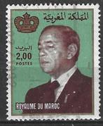 Marokko 1983 - Yvert 938 - Koning Hassan II - 2 d. (ST), Timbres & Monnaies, Timbres | Afrique, Maroc, Affranchi, Envoi