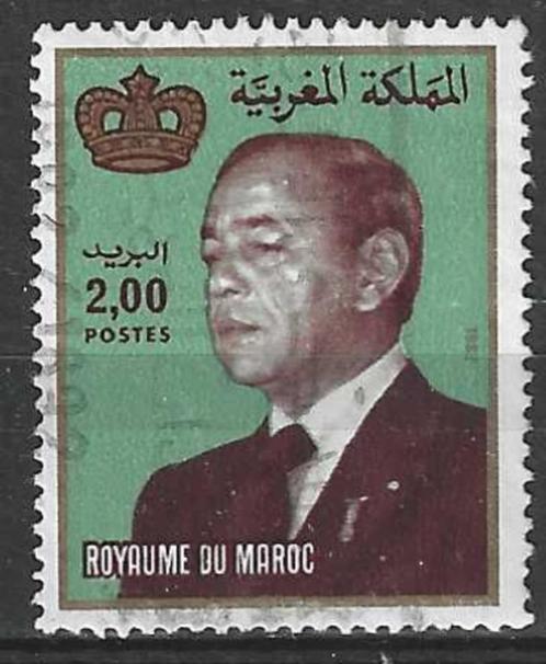 Marokko 1983 - Yvert 938 - Koning Hassan II - 2 d. (ST), Timbres & Monnaies, Timbres | Afrique, Affranchi, Maroc, Envoi