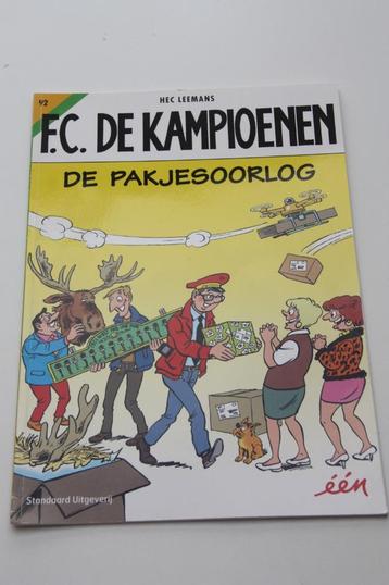 Fc de kampioenen * de pakjesoorlog * strip nr 92, Boeken, Stripverhalen, Eén stripboek, Ophalen of Verzenden, Gelezen