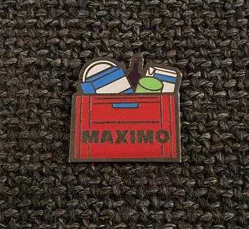 PIN - MAXIMO, Envoi, Utilisé, Autres sujets/thèmes, Insigne ou Pin's