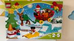 Lego Duplo Kerst 10837, Enlèvement, Utilisé, Ensemble complet, Duplo