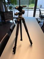 Manfrotto 055CLB Professioneel Fotostatief met 3-weg Kop, Ophalen, Driepoot, Zo goed als nieuw, 175 cm of meer