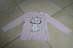 roze longsleeve aristokatten Benetton maat 98, Comme neuf, Fille, Chemise ou À manches longues, Enlèvement ou Envoi