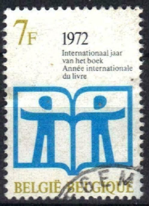 Belgie 1972 - Yvert/OBP 1618 - Jaar van het Boek (ST), Postzegels en Munten, Postzegels | Europa | België, Gestempeld, Gestempeld