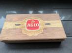 Agio sigarendoos - Vintage, Tabaksdoos of Verpakking, Gebruikt, Ophalen of Verzenden