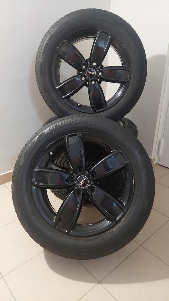 Jantes d’origine Mini Countryman (F60/F61) avec pneus hiver, Autos : Pièces & Accessoires, Pneus & Jantes, Enlèvement