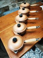 Le creuset pannen set, Huis en Inrichting, Ophalen of Verzenden, Zo goed als nieuw