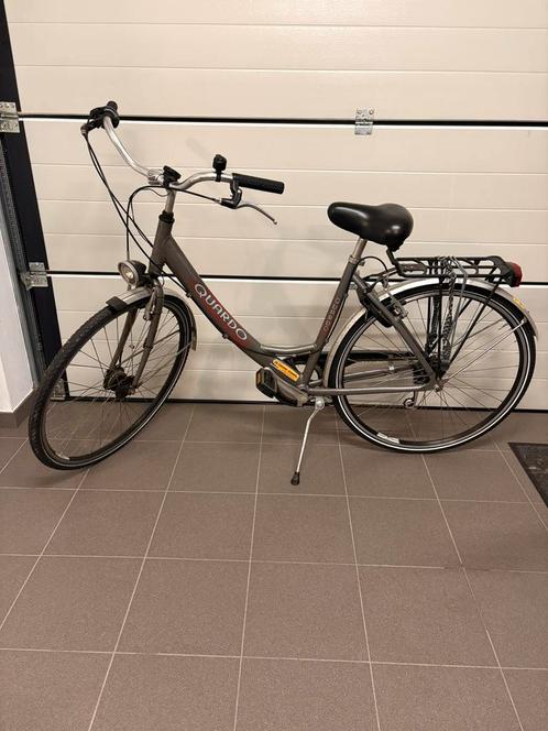 Quardo damesfiets grijs, Fietsen en Brommers, Fietsen | Dames | Damesfietsen, Gebruikt, Overige merken, Ophalen