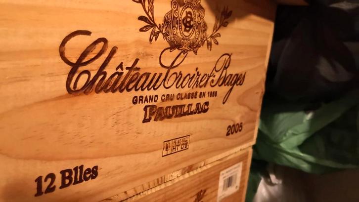 Château Croizer Bages 2005 Pauillac12x75cl
Bewaard in de kel, Collections, Vins, Neuf, Enlèvement