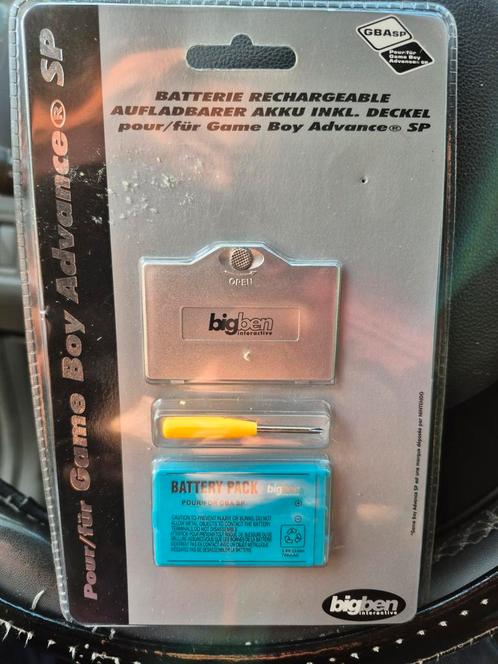 Game Boy advance Sp batterie neuf, Games en Spelcomputers, Spelcomputers | Nintendo Portables | Accessoires, Nieuw, Game Boy Advance