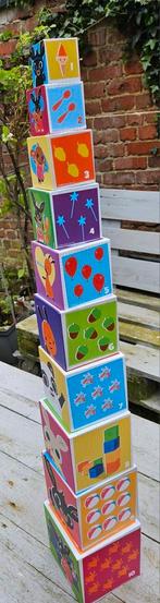 Stapeldozen/stacking cubes Bingbunny van Bambelino, Enfants & Bébés, Comme neuf, Enlèvement ou Envoi