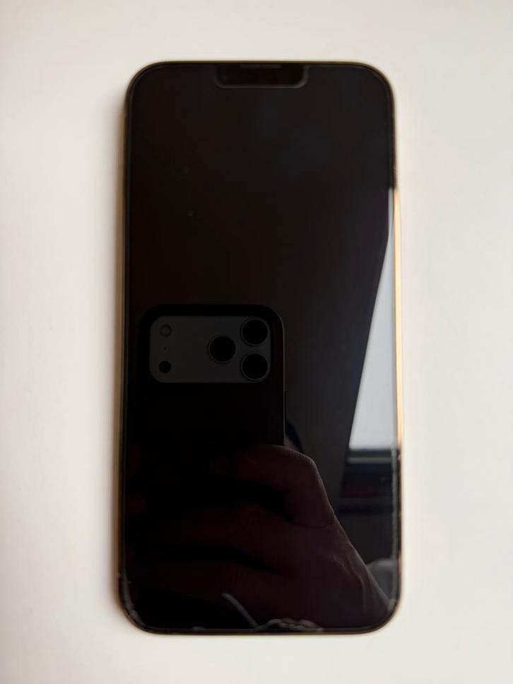 Iphone 13 Pro max 256GB goud, Telecommunicatie, Mobiele telefoons | Apple iPhone, Gebruikt, 256 GB, Zonder abonnement, iPhone 13 Pro Max