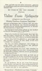 Luchtbombardement Mortsel  5.04.1943 Valère Helleputte, Ophalen