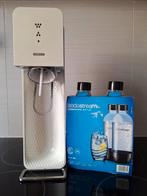 Sodastream + 2 flessen, Electroménager, Machines à eau pétillante, Comme neuf, Enlèvement ou Envoi
