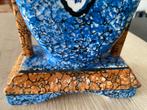 Joli VASE ART DECO - motif Delft - Etat parfait !, Enlèvement ou Envoi
