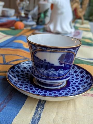 Kop en schotel Lomonosov Imperial Porcelain Factory beschikbaar voor biedingen