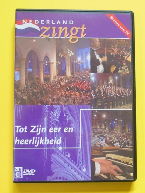DVD Tot Zijn eer en heerlijkheid - Nederland Zingt, CD & DVD, DVD | Musique & Concerts, Utilisé, Musique et Concerts, Tous les âges