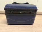 Beautycase blauw, Ophalen, Blauw, Zo goed als nieuw, Met slot