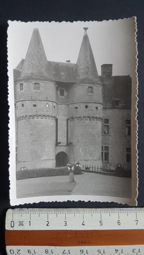 Foto (7x10cm) Spontin Château, Verzamelen, Foto's en Prenten, Zo goed als nieuw, Foto, Gebouw, 1960 tot 1980, Ophalen of Verzenden