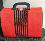 Vintage tas, Handtassen en Accessoires, Tassen | Damestassen, Ophalen, Zo goed als nieuw, Rood, Overige typen